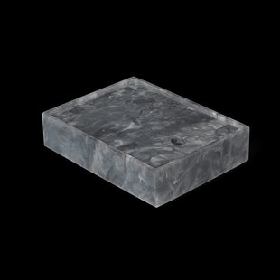 Ferm Living Mist opbergdoos 15x20 cm Charcoal