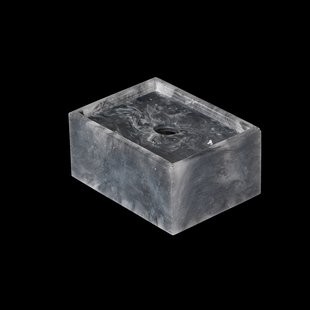 Ferm Living Mist opbergdoos 7,5x10 cm Charcoal