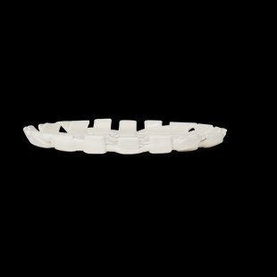 Ferm Living Plait schotel Ø30 cm Off white