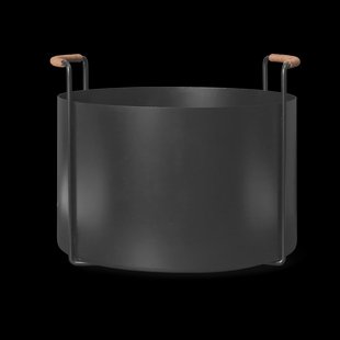 Ferm Living Port houtmand Black