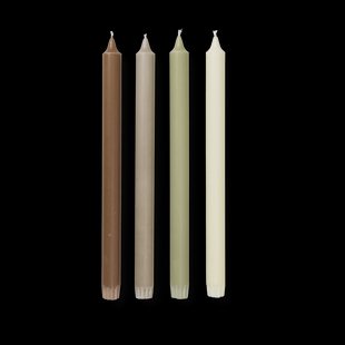 Ferm Living Pure candles 4-pack Botanic blend
