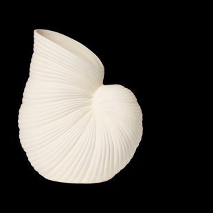 Ferm Living Shell vaas Off white