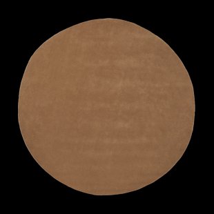 Ferm Living Stille getuft vloerkleed rond Toffee, Ø240 cm