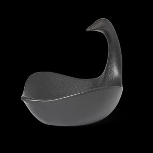 Ferm Living Swan Centrepiece Black