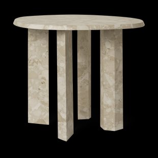 Ferm Living Taula bijzettafel Ø54,4x45 cm Sand