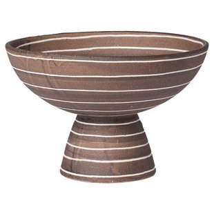 Ferm Living Brura Serveerschaal&Oslash;21,5 Coffee/white