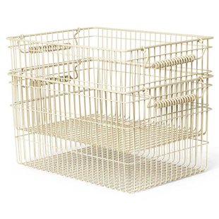 Ferm Living Cala Opbergmand Set Van 2 Cashmere