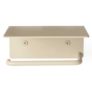 Ferm Living Dora Toiletrolhouder Met Plankje Cashmere