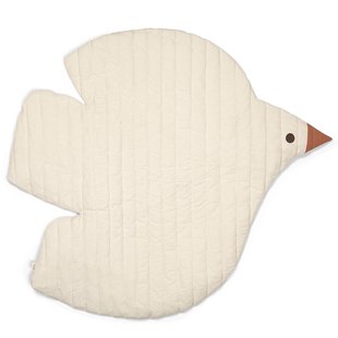 Ferm Living Swif Quilted Vloerkleed 110x80 Undyed Ferm Living Swif Quilted Vloerkleed 110x80 Undyed