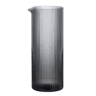 Ferm Living Ripple Milk Karaf 0,4L Smokey Grey