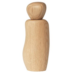 Ferm Living Pebble Peper- En Zoutmolen Eiken