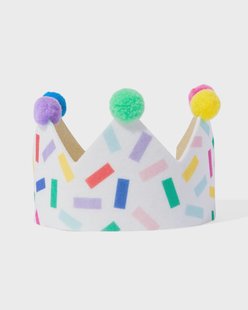 HEMA Verjaardagskroon stof streepjes