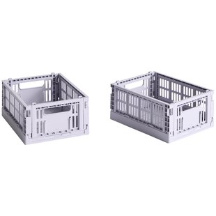 Hay Colour Crate Krat RE Opbergbak XS Set Van 2 Lavender
