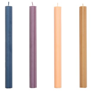 Hay Hexagon Kaarsen Set Van 4 Dark