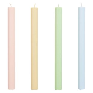 Hay Hexagon Kaarsen Set Van 4 Pastel