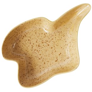 HKliving Shell Serveerschaal 30x22 Vanille