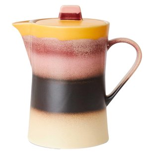 HKliving 70's Ceramic Theepot Sunset HKliving 70's Ceramic Theepot Sunset