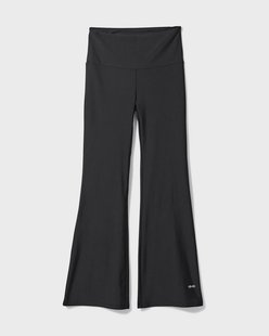 HEMA Dames sportlegging flared zwart (zwart)