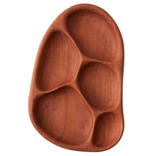 HKliving Acacia Hout Apppetizer Serveerschaal M 30x40