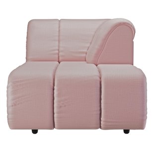 HKliving Wave Bank Element Right Divan Wise Blossom