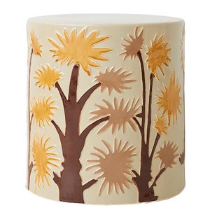 HKliving Earthenware Bijzettafel&Oslash;40 Coastal