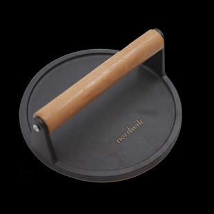 Nordwik Smash Burger hamburgerpers 18 cm Gietijzer