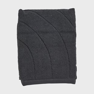 Zone Denmark Time handdoek 50x70 cm Black