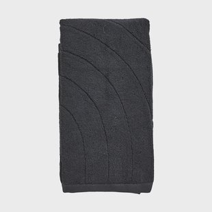 Zone Denmark Time handdoek 50x100 cm Black