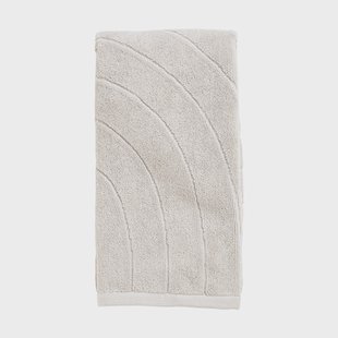 Zone Denmark Time handdoek 50x100 cm Soft grey