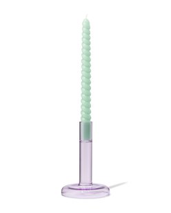 HEMA Kandelaar S glas lila (lila)