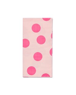 HEMA Servetten stip roze 40x40cm - 12 stuks