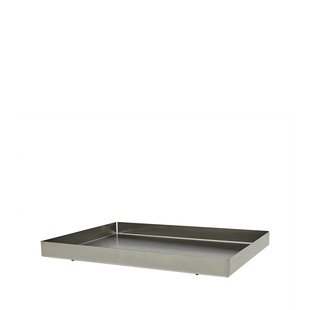 OYOY Living Design - Bakku Dienblad Large Staal OYOY Living Design - Bakku Dienblad Large Staal