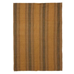 HKliving Vida Theedoek Amber/Grey