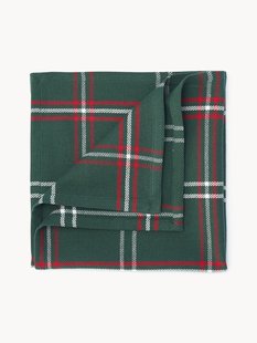 Geruite stoffen servetten Aster, 4 stuks