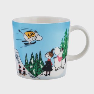 Moomin Arabia Moomin mok winter 2024 Ski jumping 30 cl Moomin Arabia Moomin mok winter 2024 Ski jumping 30 cl
