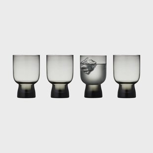 Lyngby Glas Sorrento waterglas 30 cl 4-pack Smoke Lyngby Glas Sorrento waterglas 30 cl 4-pack Smoke