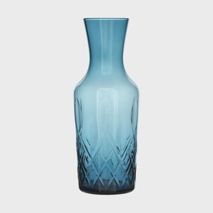 Lyngby Glas Sorrento waterkaraf 1 liter Blauw