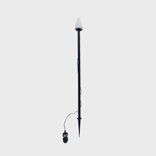 Lindby grondspies lamp Selinda, zwart, hoogte 100 cm