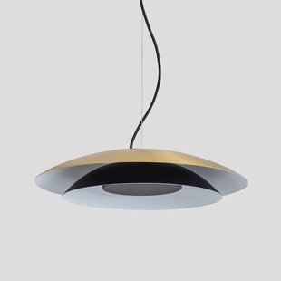 LEDS-C4 LED hanglamp Noway Big decentraal, goud mat, CCT