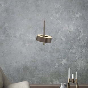 Q-Smart-Home Paul Neuhaus SMART+ hanglamp Q-Rotate donkerbruin Ø14cm