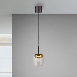 Q-Smart-Home Paul Neuhaus Hanglamp Q-Kon goudkleurig Ø 21 cm