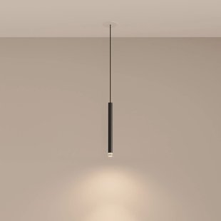 LEDS-C4 LED inbouwpendel Kaars, zwart, 1-lamp, aluminium