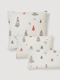Katoenen perkal kussenhoes Pine