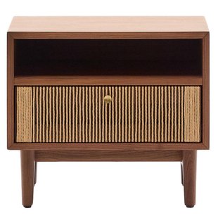 Kave Home Elan Nachtkastje Notenhout