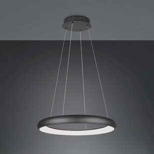 Trio Lighting Hanglamp Cardona, Ø 75 cm, zwart, CCT, metaal