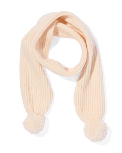 HEMA Kindersjaal met wol (beige)