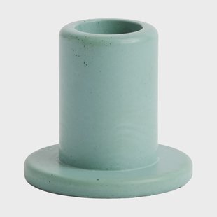 HAY Tube kandelaar beton 5,5 cm Emerald green HAY Tube kandelaar beton 5,5 cm Emerald green