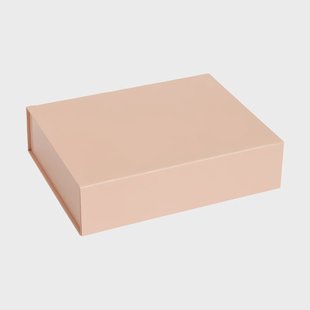 HAY Colour Storage S doos met deksel 25,5x33 cm Soft pink