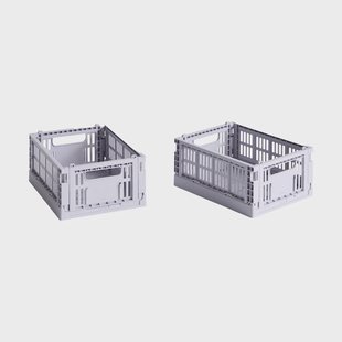HAY HAY Colour Crate Mini 2-pack 13x17 cm Lavender