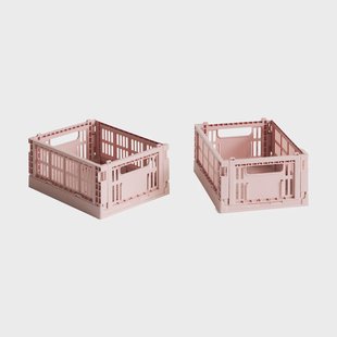 HAY HAY Colour Crate Mini 2-pack 13x17 cm Blush